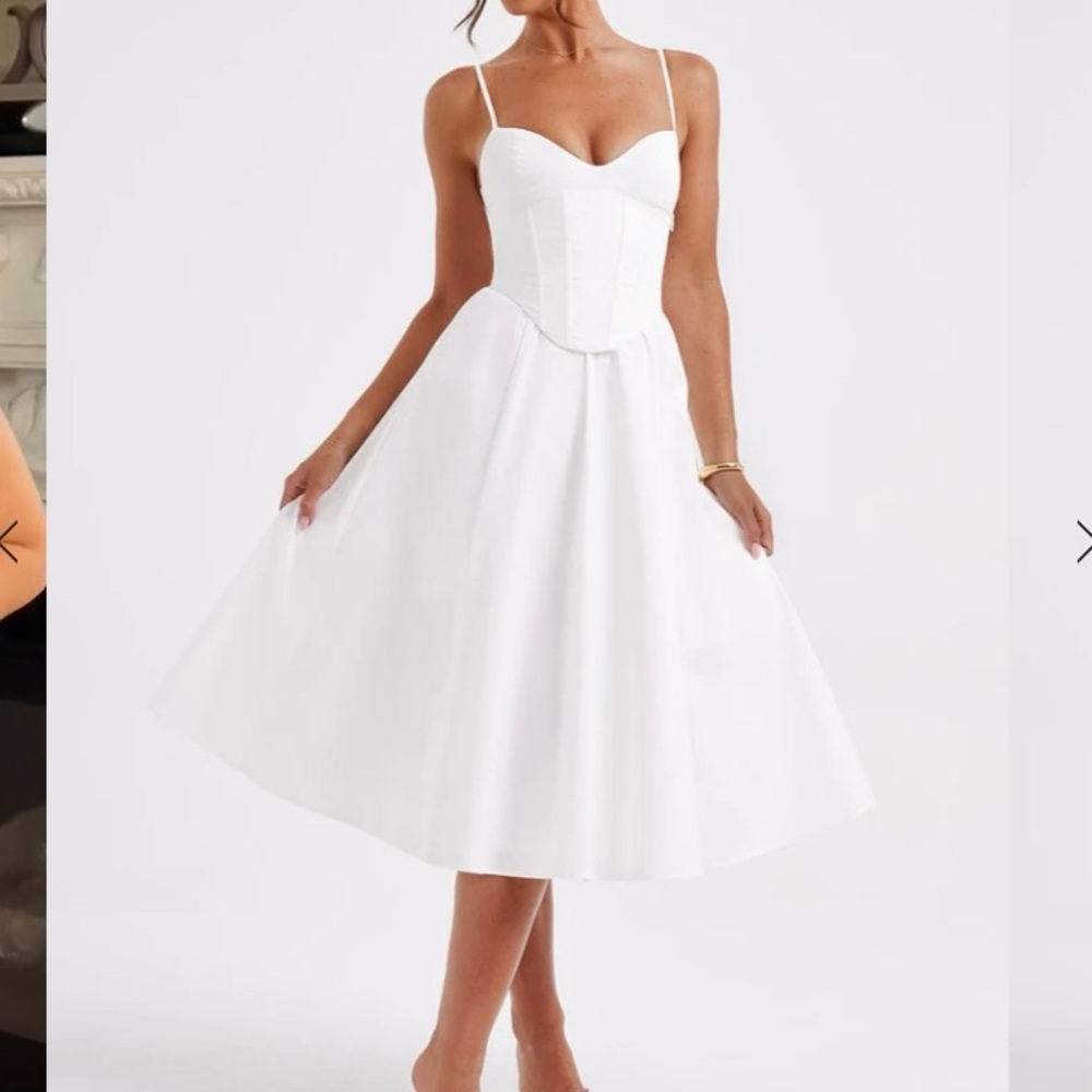 Babyboo Mariella Midi Dress - Ivory